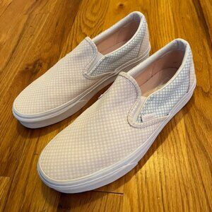 VANS | Classic Slip-On Pastel Checkerboard colors Men's Size 9 Women's 10.5